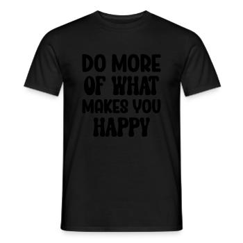 Citations de motivation inspirantes Dictons - T-shirt homme - noir - Devant - AI Model Male 178 light (178cm)