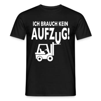 Staplerfahrer Lagerist Gabelstaplerfahrer Stapler - Männer T-Shirt - Schwarz - Vorne - AI Model Male 178 light (178cm)