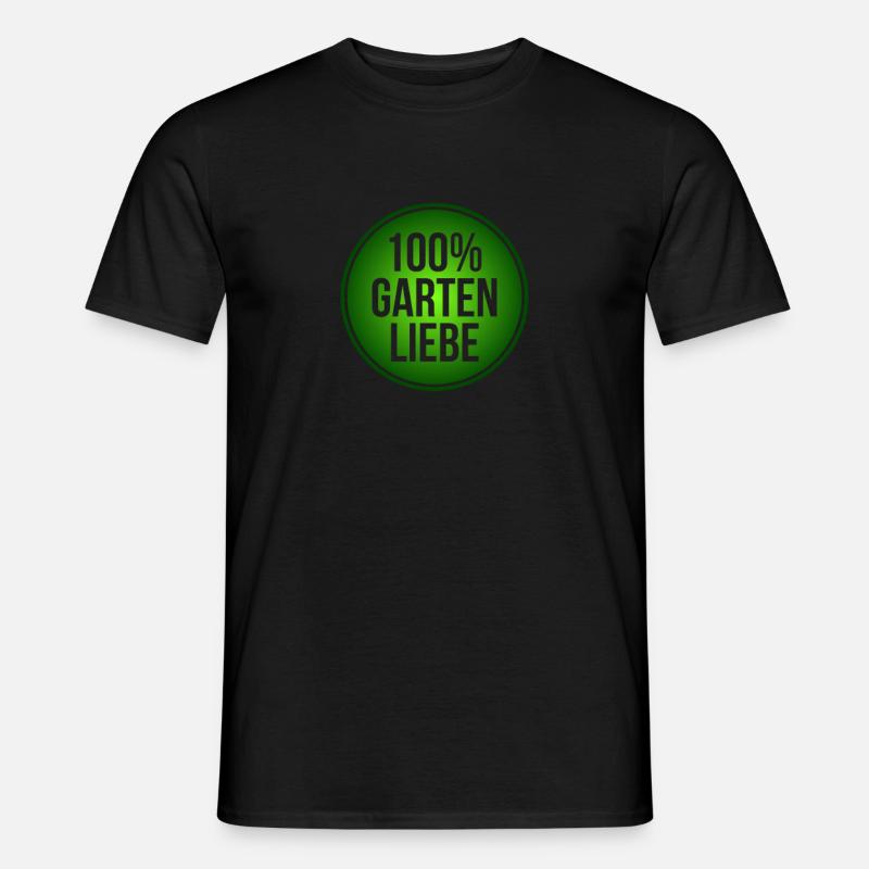 Garten Gartenmöbel Gartenhaus - Männer T-Shirt - Schwarz