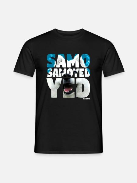 NASSU Samojeden Blau - Männer T-Shirt - Schwarz