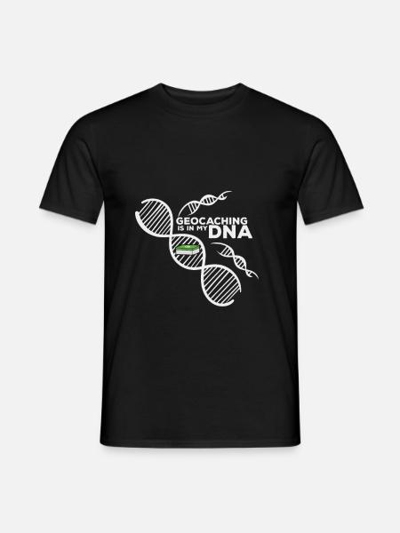 Geocaching - T-shirt homme - noir