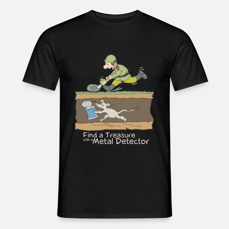Sondeln - Männer T-Shirt - Schwarz