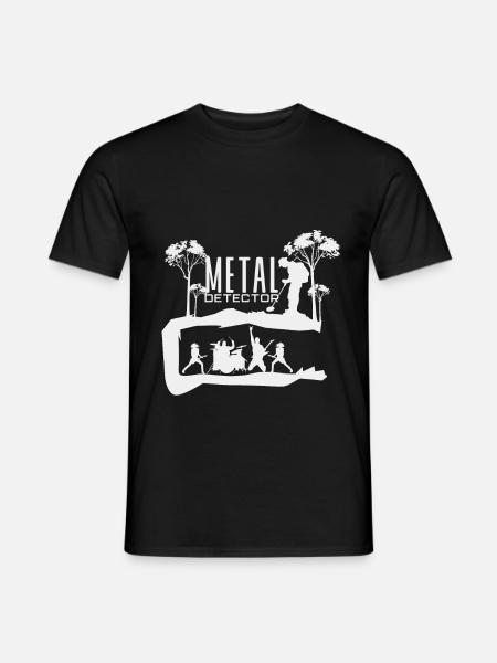 Metal - Männer T-Shirt - Schwarz