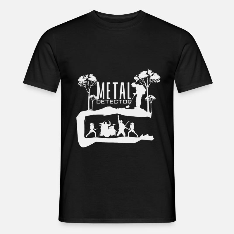 Metal - Männer T-Shirt - Schwarz