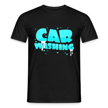 lave-auto - T-shirt homme - noir - Devant - AI Model Male 178 light (178cm)