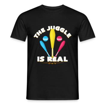 circus - Men's T-Shirt - black - Front - AI Model Male 178 light (178cm)