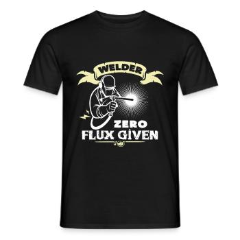 welding - Men's T-Shirt - black - Front - AI Model Male 178 light (178cm)