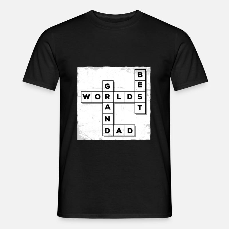 Opa - Männer T-Shirt - Schwarz