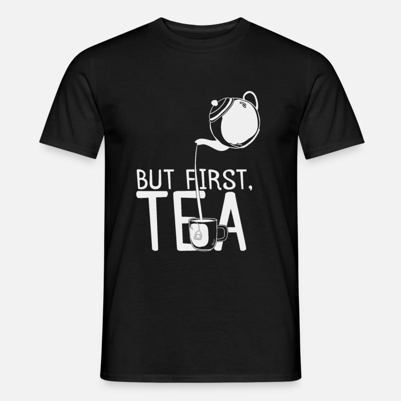 Tee - Männer T-Shirt - Schwarz