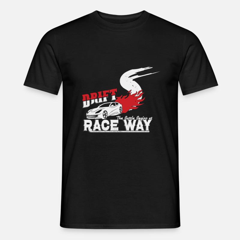 Drift - Männer T-Shirt - Schwarz