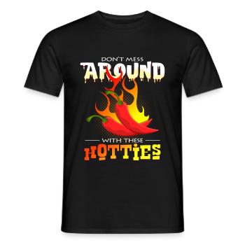 piment - T-shirt homme - noir - Devant - AI Model Male 178 light (178cm)