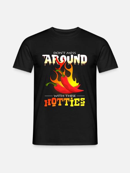 chilli - Men's T-Shirt - black