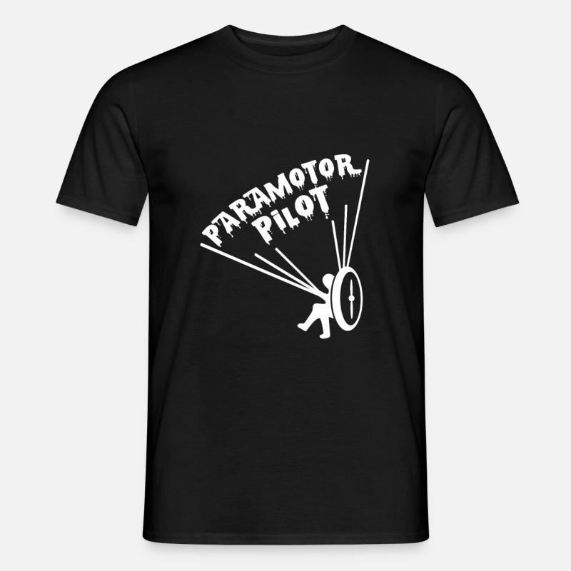 Paramotor pilot gift - Men's T-Shirt - black