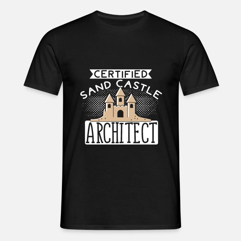 Sandpit architect - Men's T-Shirt - black