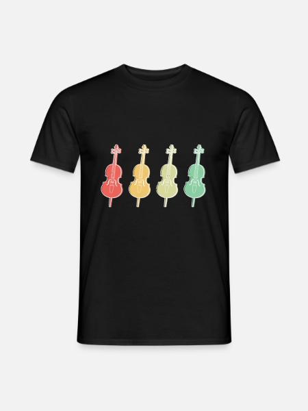 Violoncelles - T-shirt homme - noir