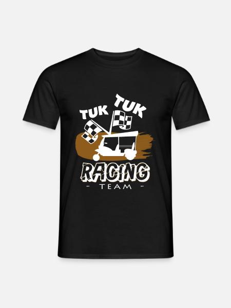 Tuk Tuk Racing - Mænd T-shirt - sort