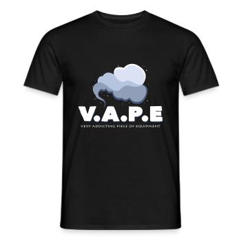 Vapen - Heren T-shirt - zwart - Voor - AI Model Male 178 light (178cm)