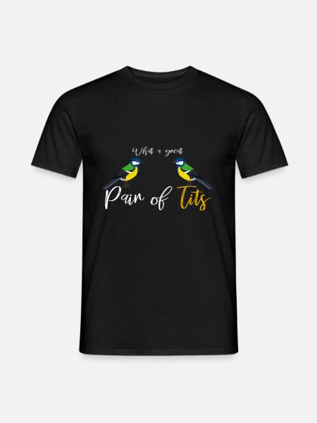 Birds - Men's T-Shirt - black