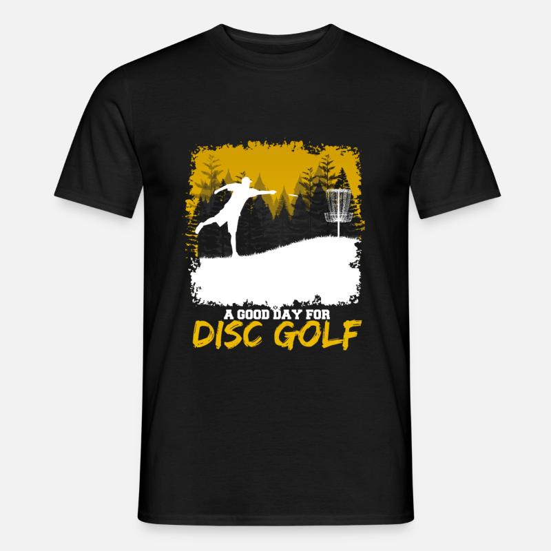 Disc Golf - T-skjorte herre - svart