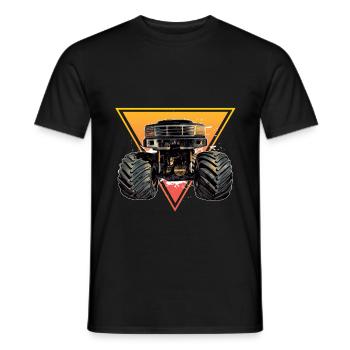 Monster Truck Motorsport - T-shirt homme - noir - Devant - AI Model Male 178 light (178cm)