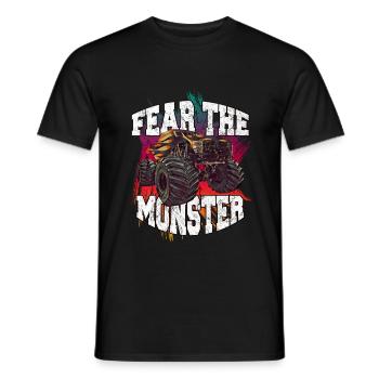 Monster Truck - T-shirt homme - noir - Devant - AI Model Male 178 light (178cm)