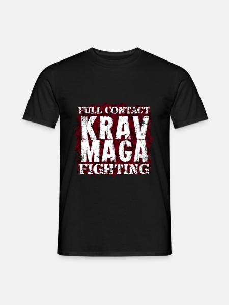 Krav Maga melee self-defense - Men's T-Shirt - black