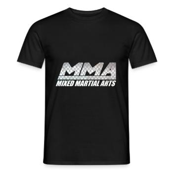 Mixed Martial Arts - Men's T-Shirt - black - Front - AI Model Male 178 light (178cm)