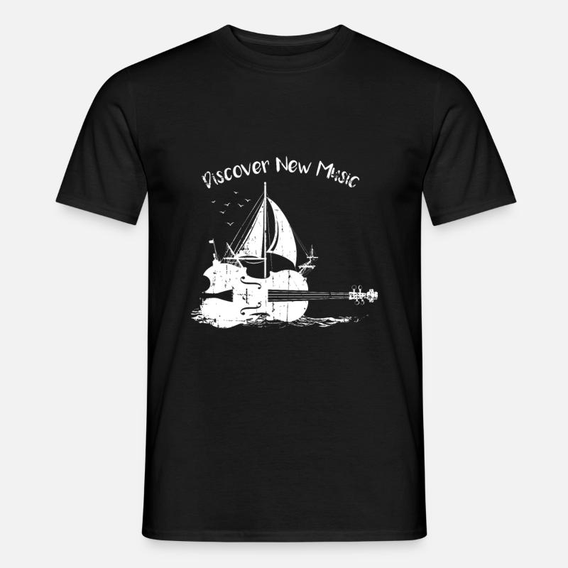 Violin Symphony Classical Music - Men’s T-shirt - black