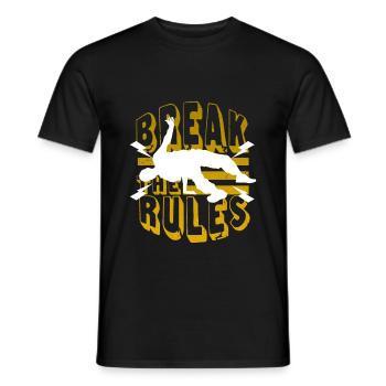 Cadeau de danse hip hop hip-hop Bronx - T-shirt homme - noir - Devant - AI Model Male 178 light (178cm)