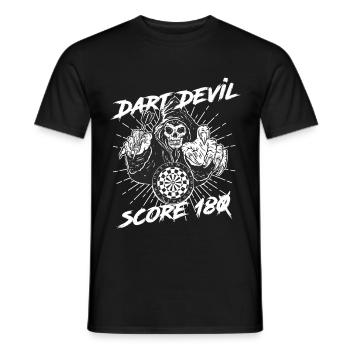 Dart - T-shirt homme - noir - Devant - AI Model Male 178 light (178cm)