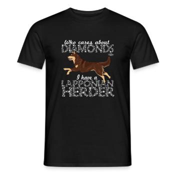 lapponiandiamonds3 - Men's T-Shirt - black - Front - AI Model Male 178 light (178cm)