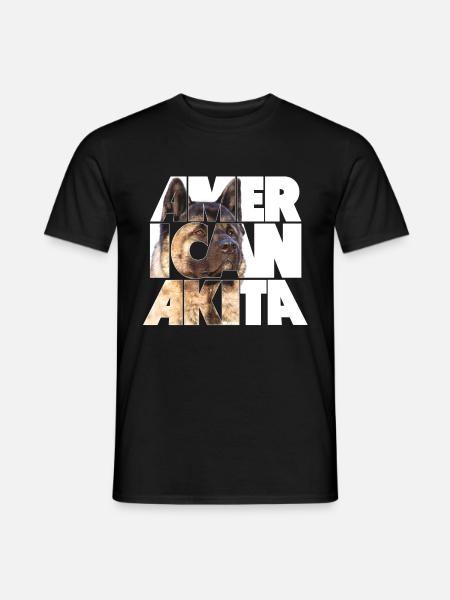 American Akita I - Men's T-Shirt - black