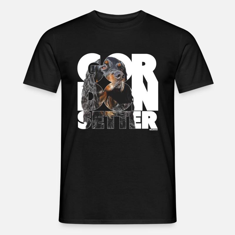 NASSU Gordon 3 - Männer T-Shirt - Schwarz