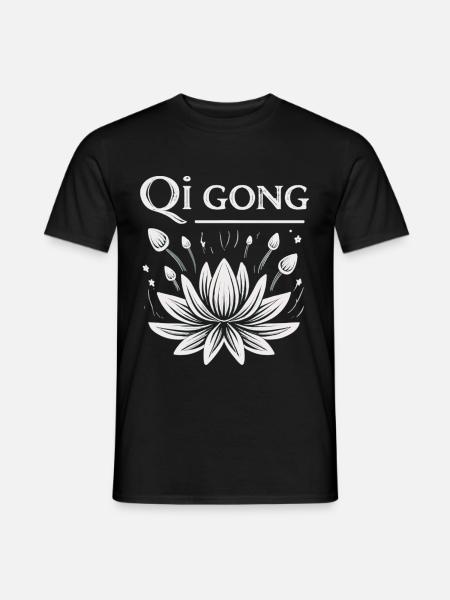 Meditation - Männer T-Shirt - Schwarz