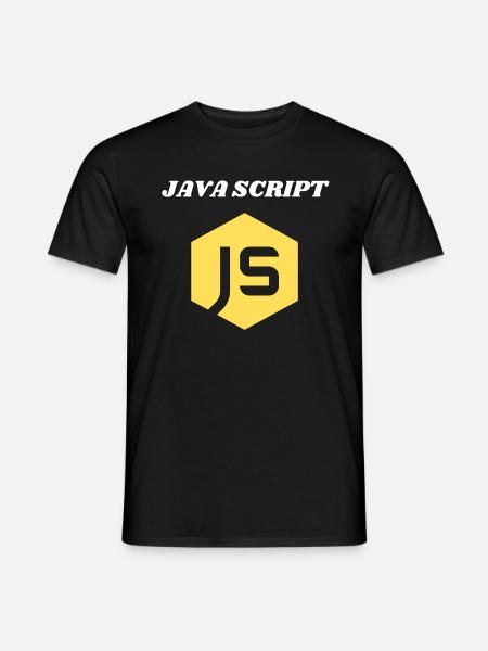 JavaScript Programmeur - T-shirt homme - noir
