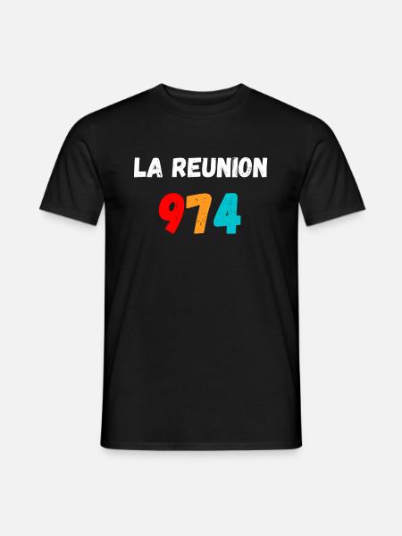 THE MEETING 974 - Men's T-Shirt - black
