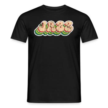 Jazz Music Rétro - T-shirt homme - noir - Devant - AI Model Male 178 light (178cm)