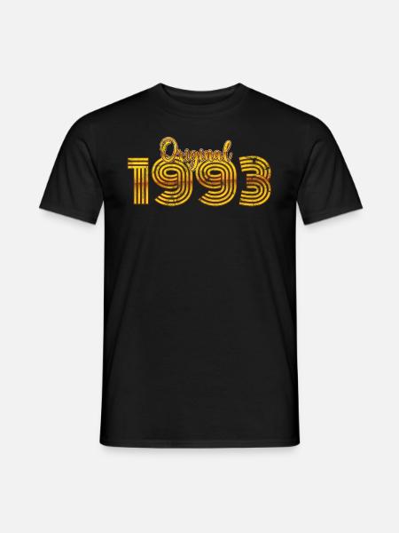 1993 30e anniversaire - T-shirt homme - noir