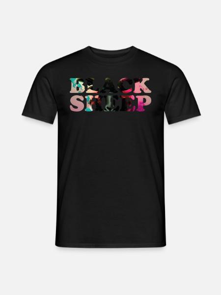 Black Sheep - Männer T-Shirt - Schwarz