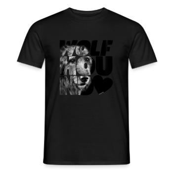 NASSU Irlis 006 - Männer T-Shirt - Schwarz - Vorne - AI Model Male 178 light (178cm)