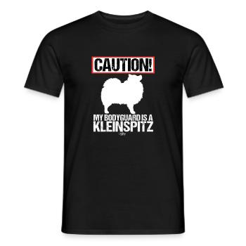 kleinbodyguard - Men's T-Shirt - black - Front - AI Model Male 178 light (178cm)
