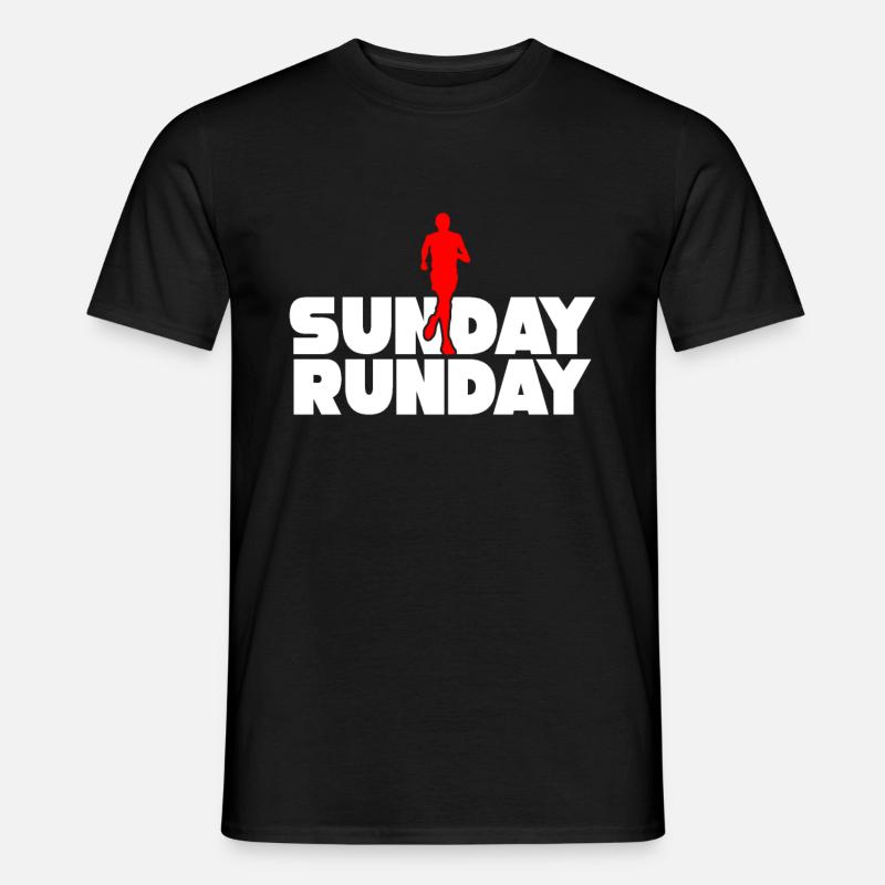Ultramarathon Marathon Cadeaux Dimanche Dimanche - T-shirt homme - noir