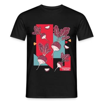 La princesse du patch - T-shirt homme - noir - Devant - AI Model Male 178 light (178cm)