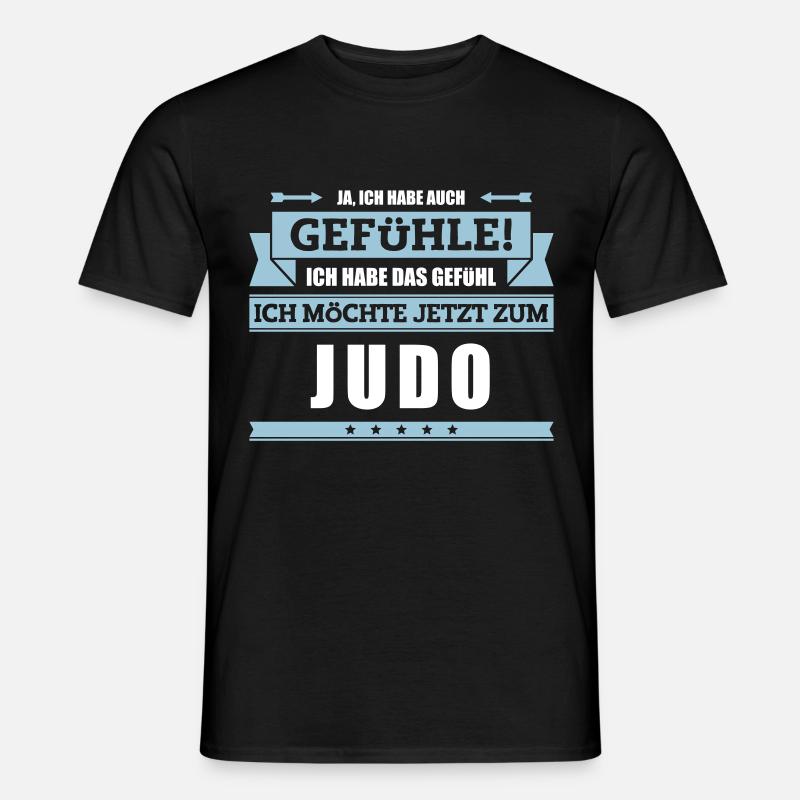 Lustiger Judo Spruch - Männer T-Shirt - Schwarz