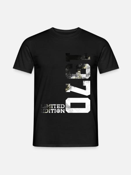 56TH BIRTHDAY LIMITED EDITION 1970 - Men's T-Shirt - black