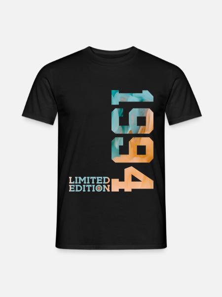 32. GEBURTSTAG LIMITED EDITION 1994 - Männer T-Shirt - Schwarz