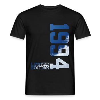 LIMITED EDITION 1994 32ND BIRTHDAY - Men's T-Shirt - black - Front - AI Model Male 178 light (178cm)