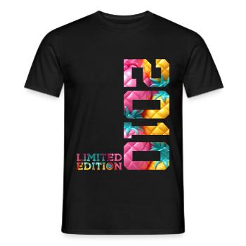 16E ANNIVERSAIRE ÉDITION LIMITÉE 2010 - T-shirt homme - noir - Devant - AI Model Male 178 light (178cm)
