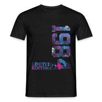 42ND BIRTHDAY 42 YEARS LIMITED EDITION 1984 - Men's T-Shirt - black - Front - AI Model Male 178 light (178cm)