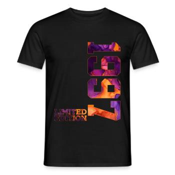 LIMITED EDITION 1997 29 YEARS 29TH BIRTHDAY - Men's T-Shirt - black - Front - AI Model Male 178 light (178cm)